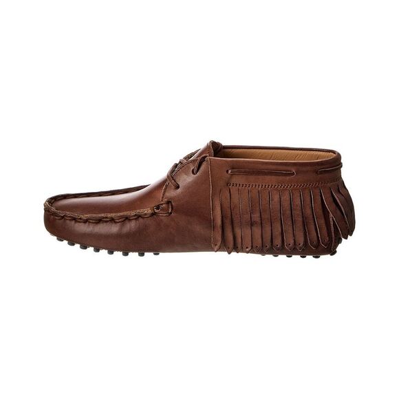 Tods Leather Moccasin, Brown